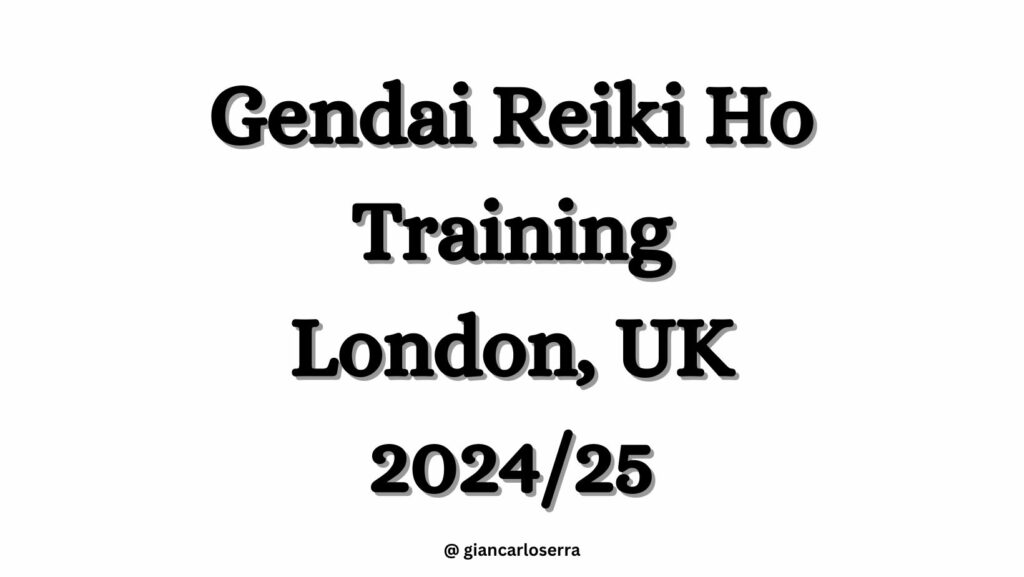 gendai reiki ho courses in london 2024-25