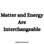 matter is energy